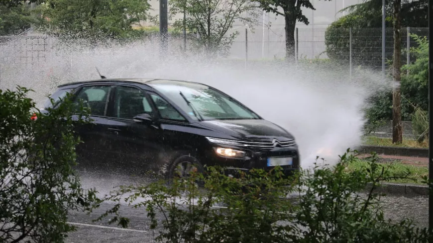 Pluies torrentielles ce dimanche : l’équivalent d’un mois de précipitations à Lyon