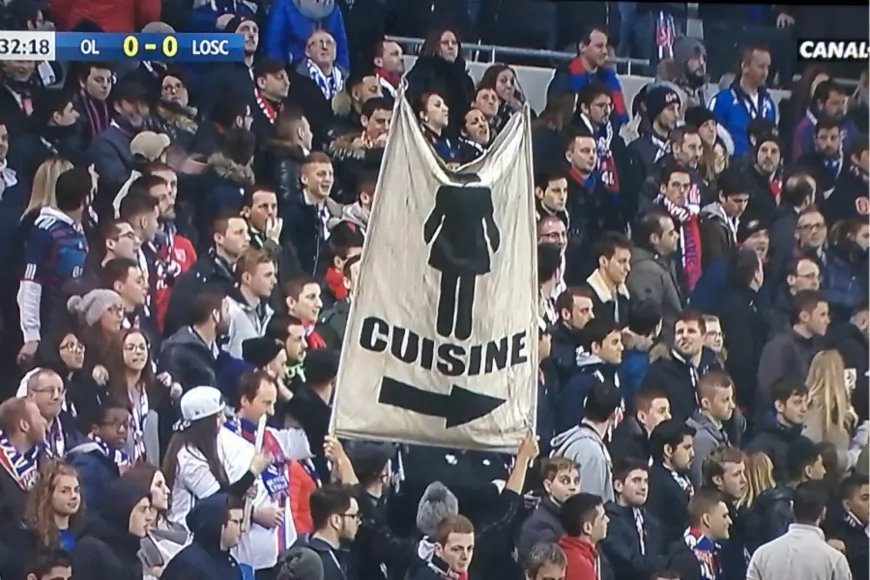 Lille invite les femmes au stade en réponse à la banderole sexiste du Parc OL
