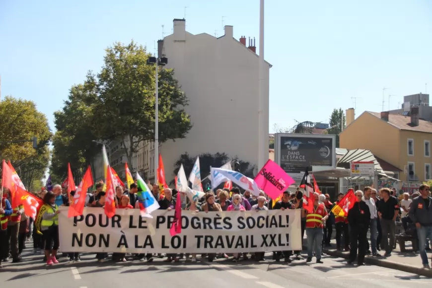 Loi travail : entre 3 500 et 10 000 personnes manifestent à Lyon