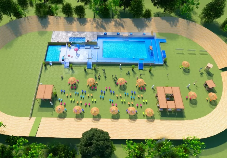 Lyon : une piscine éphémère installée cet été au parc de la Tête d’Or