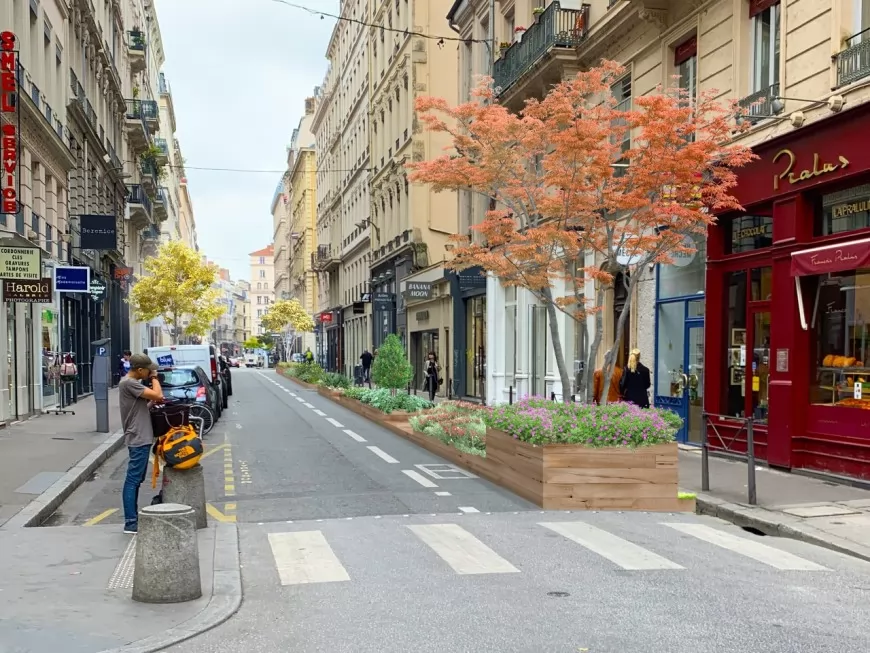 Lyon : le projet "Presqu’île Nature" dénoncé par La Ville à Vélo