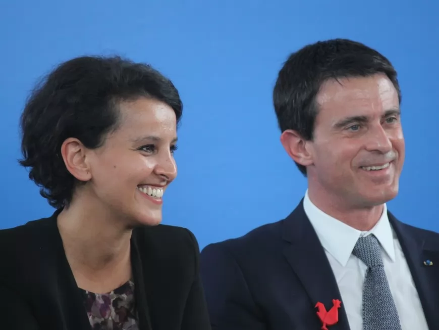 Najat Vallaud-Belkacem, "star et icône de la gauche" selon Manuel Valls