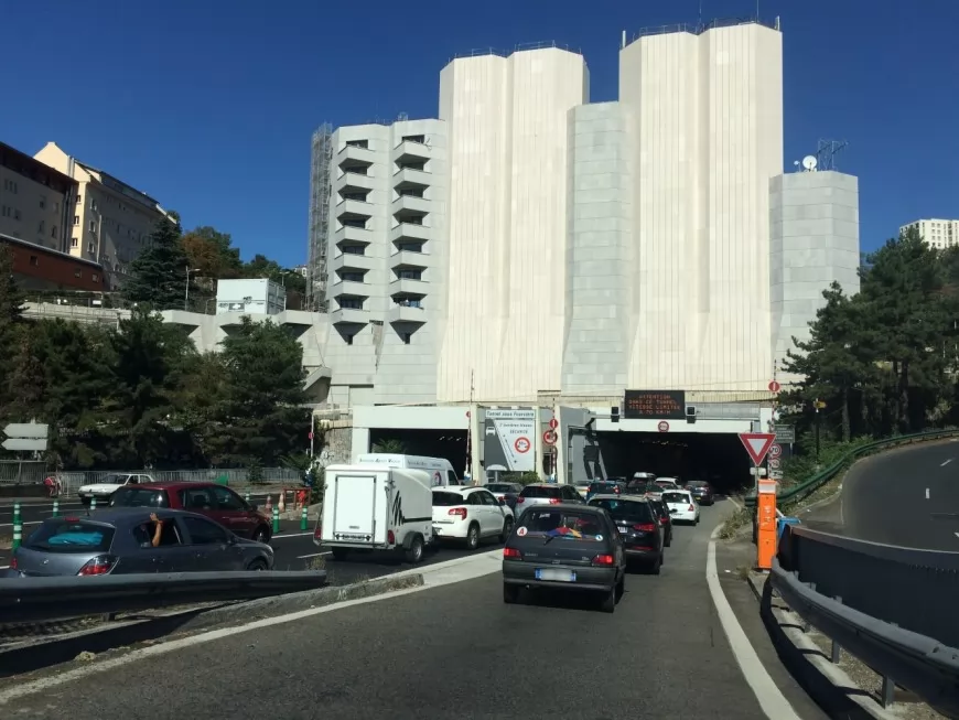 Tunnel de Fourvière : circulation sur chaussée réduite suite à un incident (MàJ)