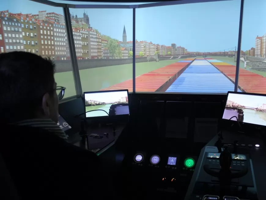 Lyon : un simulateur fluvial pour se préparer au pire sur le Rhône et la Saône