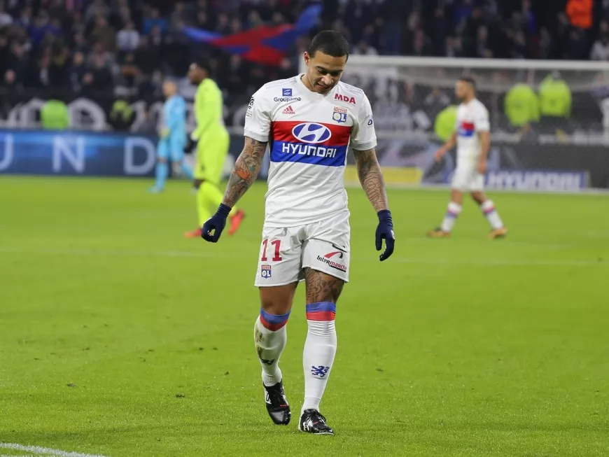 OL : Memphis Depay blessé et forfait pour le choc face à Marseille