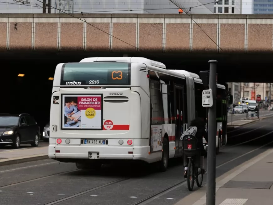 Travaux d’été à Hôtel de ville : TCL adapte le parcours des lignes de bus