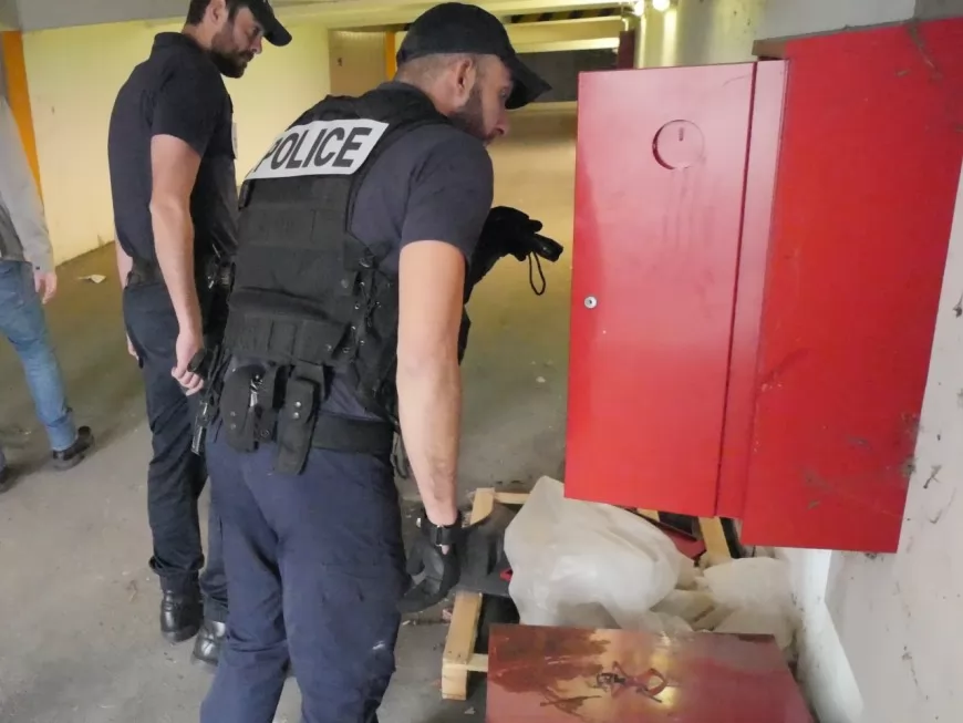 Vénissieux : 22 kilos de cannabis découverts grâce au flair des policiers