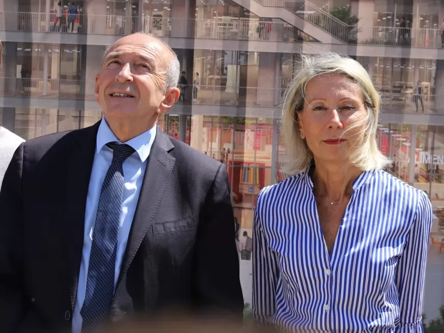 "Quelle conne !" : quand Collomb oublie son micro et insulte la maire du 7e arrondissement de Lyon - VIDEO