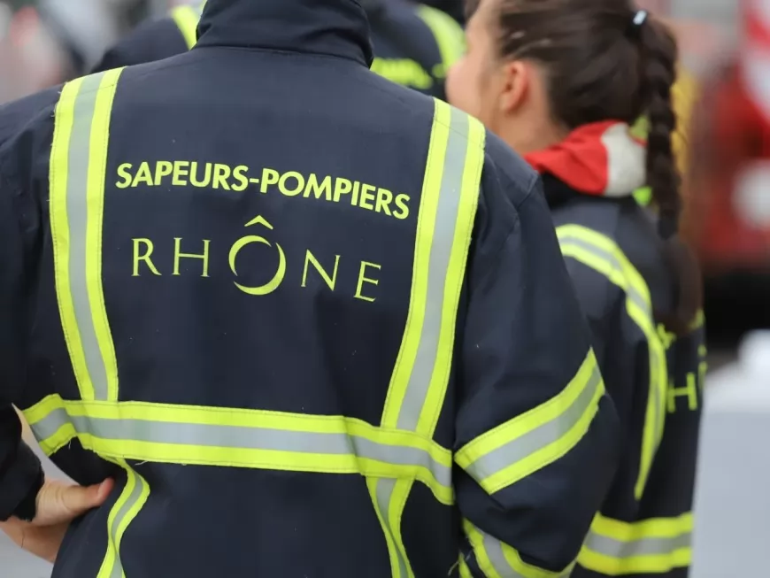 Près de Lyon : les pompiers portent plainte après avoir été menacés par une victime