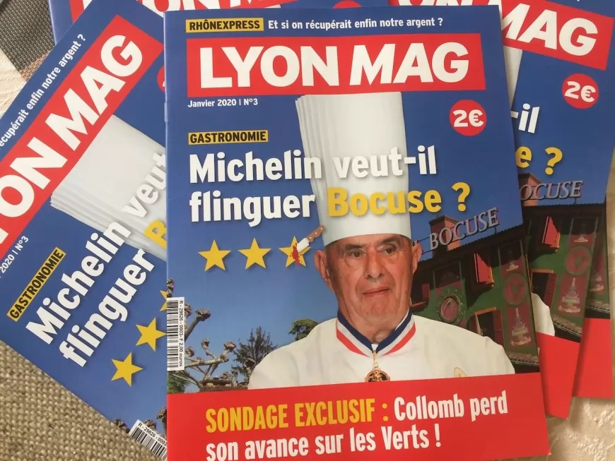 La menace Michelin pour Paul Bocuse en Une de LyonMag !