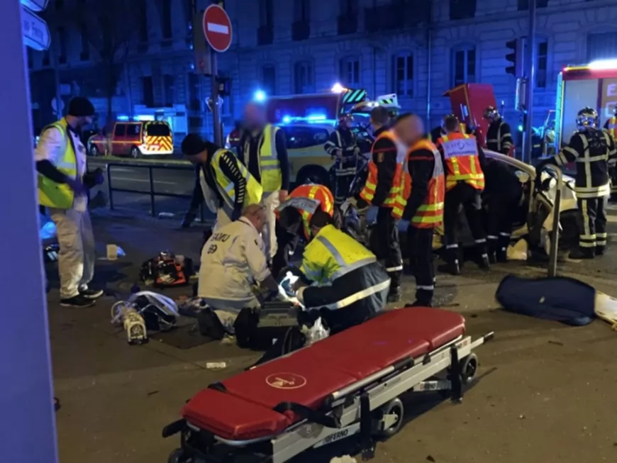 Nouvel accident grave dans le 6e arrondissement de Lyon, le chauffard en fuite