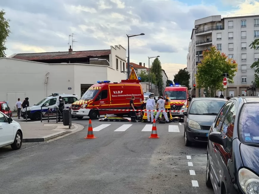 Lyon : un cycliste percuté par une voiture dans le 7e arrondissement
