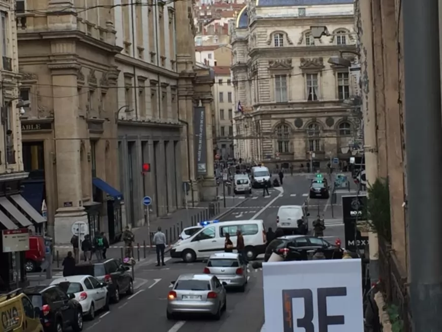 Un colis suspect signalé près de la Place des Terreaux à Lyon