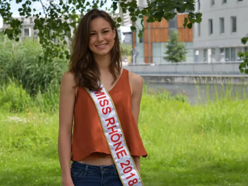 Claire Laplane, Miss Rhône 2018 : "J’ai vraiment envie d’être moi-même" - VIDEO