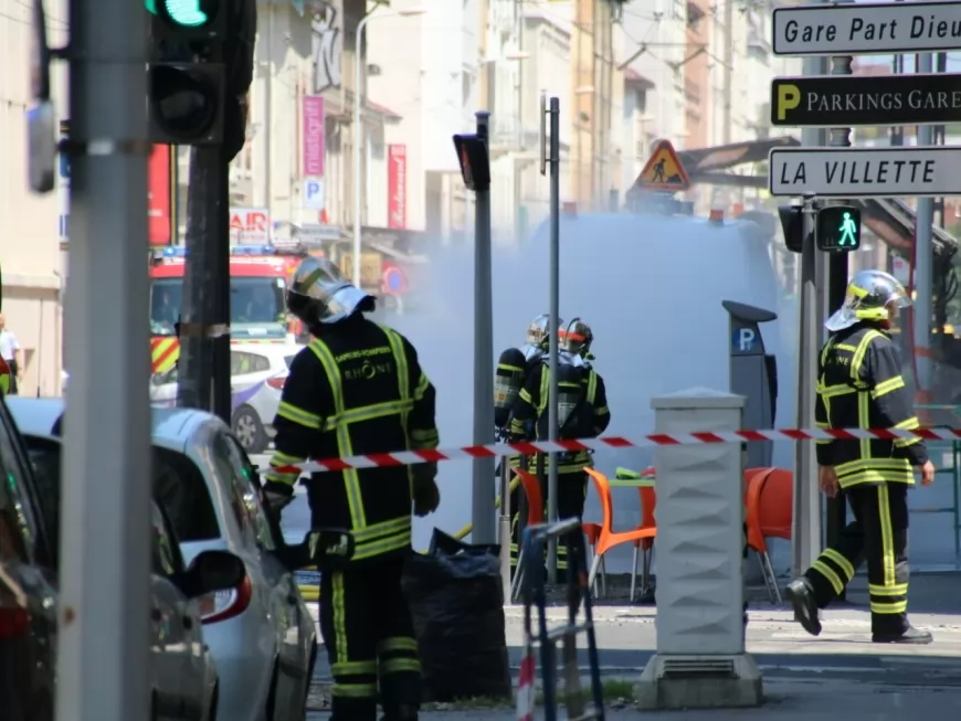 Lyon : circulation coupée sur le cours Lafayette en raison d'une fuite de gaz