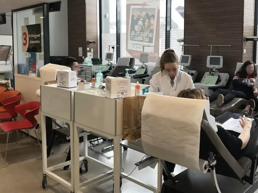 Lyon : un gymnase va accueillir une collecte de sang