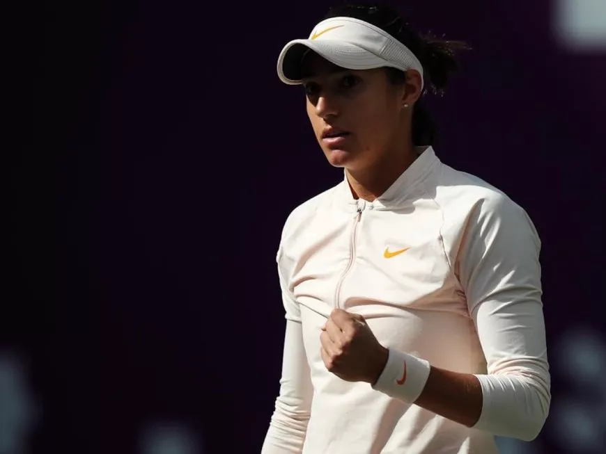 Caroline Garcia en finale du tournoi de Tianjin