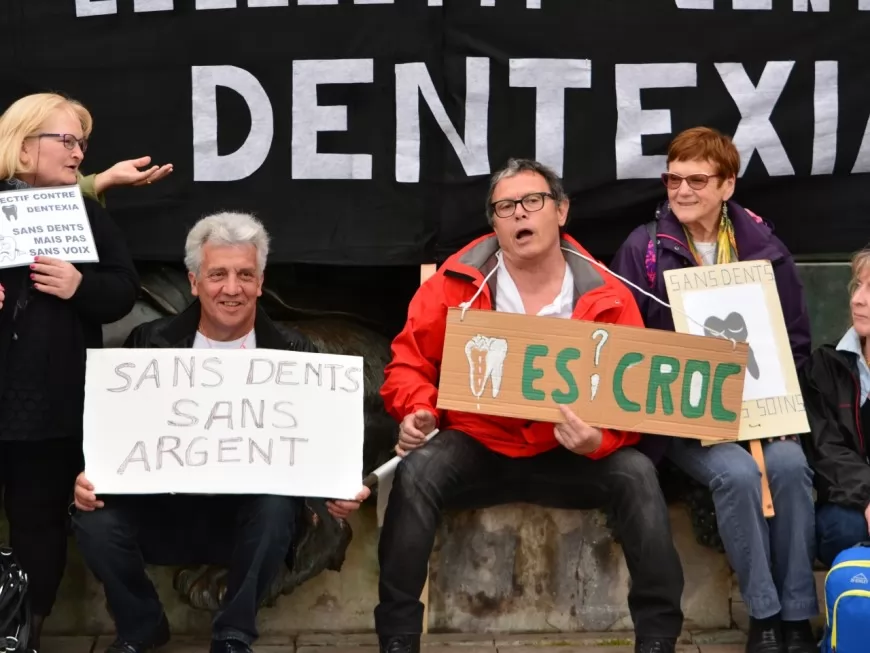 150 victimes de Dentexia ont manifesté à Lyon