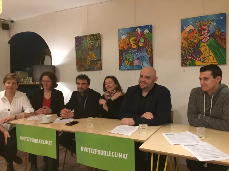 EELV : à Lyon, "notre candidat, c'est le climat"