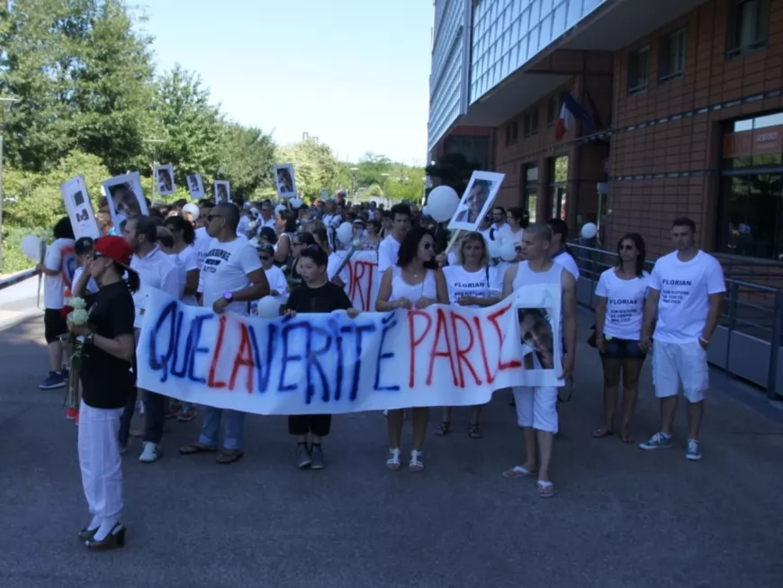 Rhône : une marche blanche en mémoire de Florian, retrouvé noyé en mars dernier