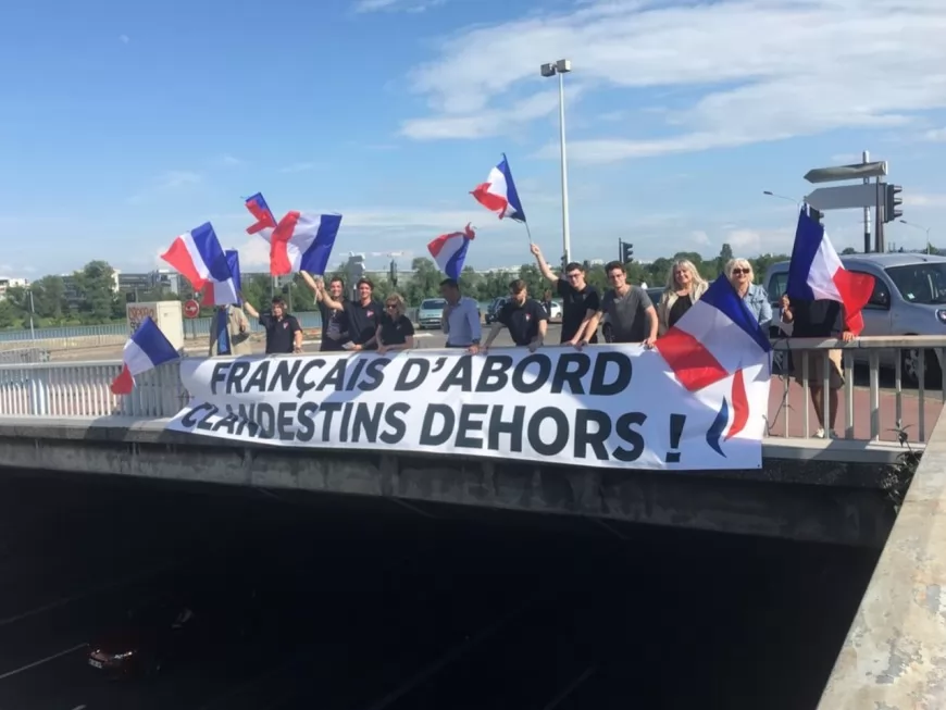La responsable RN du Rhône convoquée pour une banderole "Clandestins dehors"