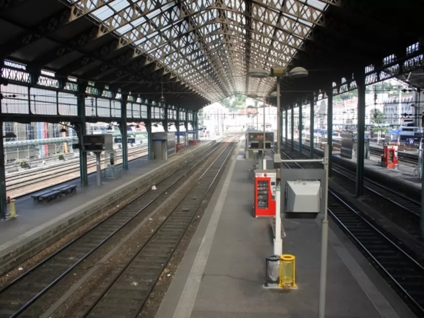 Lyon : manifestation pour la défense du ferroviaire public