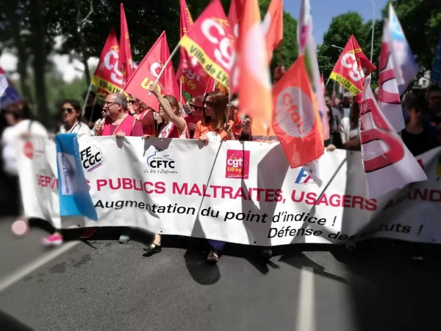 Grève dans la fonction publique : mobilisation en baisse à Lyon