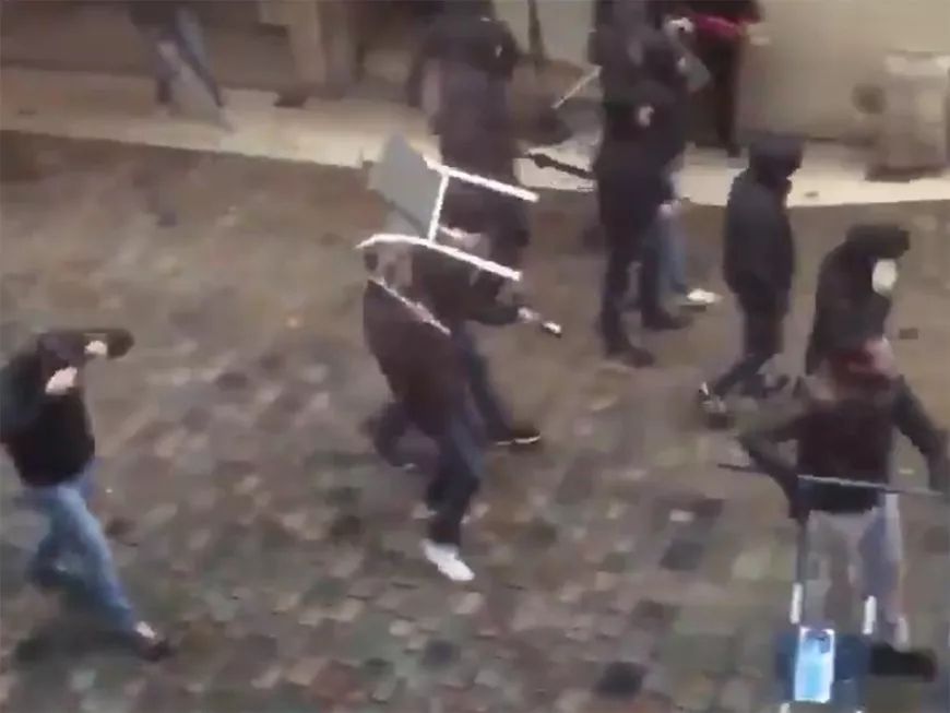 Affrontements entre supporters lyonnais et bastiais en centre-ville