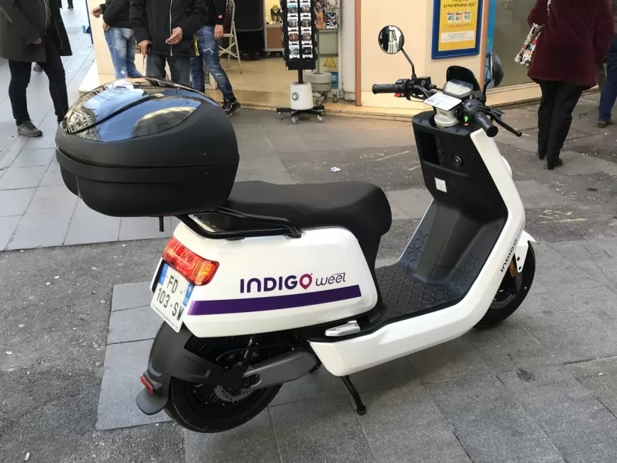 500 scooters Indigo Weel débarquent à Lyon