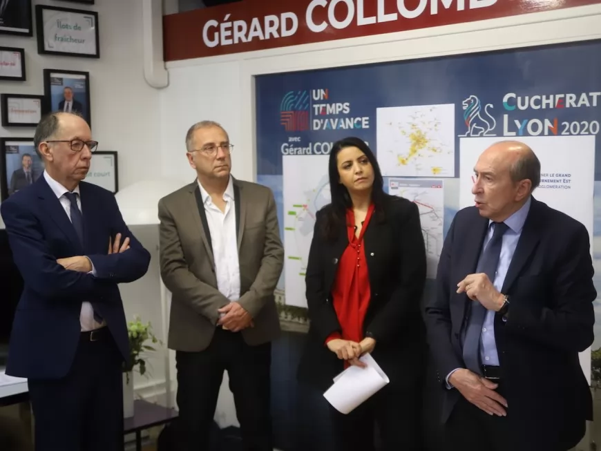 Métropolitaines 2020 : Gérard Collomb veut changer la façon de se déplacer à Lyon - VIDEO