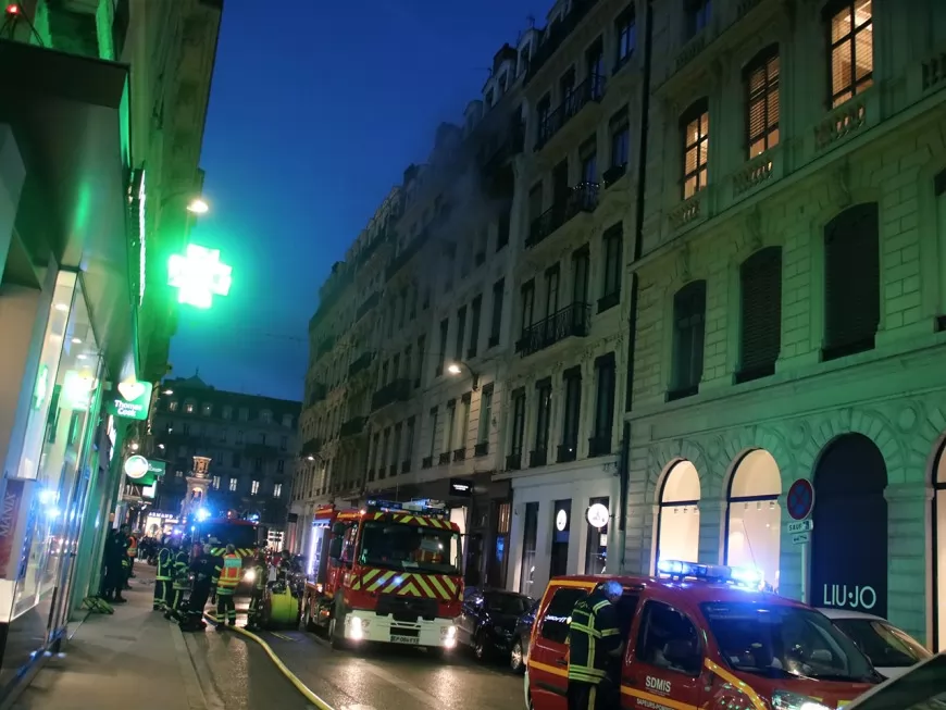 Lyon : un mort dans un incendie rue Gasparin
