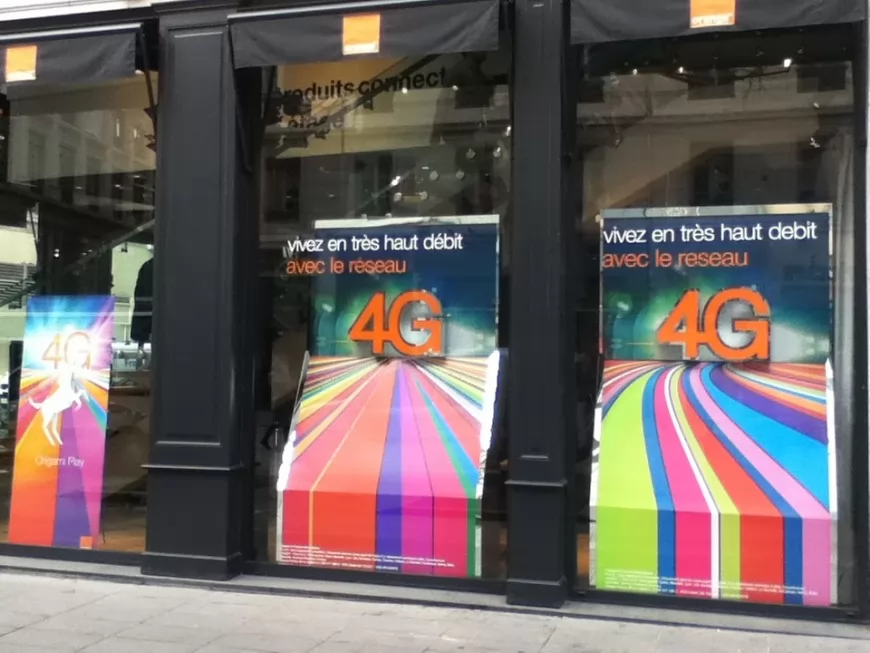 Orange lance à son tour la 4G publique à Lyon