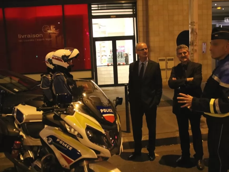 Le nouveau préfet du Rhône à la rencontre des policiers, un motard pincé à 149km/h pour l'occasion