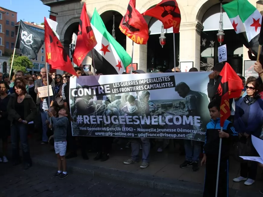 Lyon : une nouvelle manifestation pour dire "bienvenue" aux réfugiés