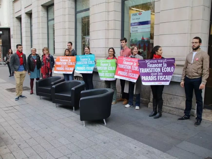 Lyon : les "faucheurs de chaises" ciblent HSBC avant de se faire interpeller