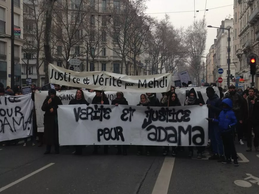 Lyon : 350 personnes ont réclamé "justice et vérité pour Adama"