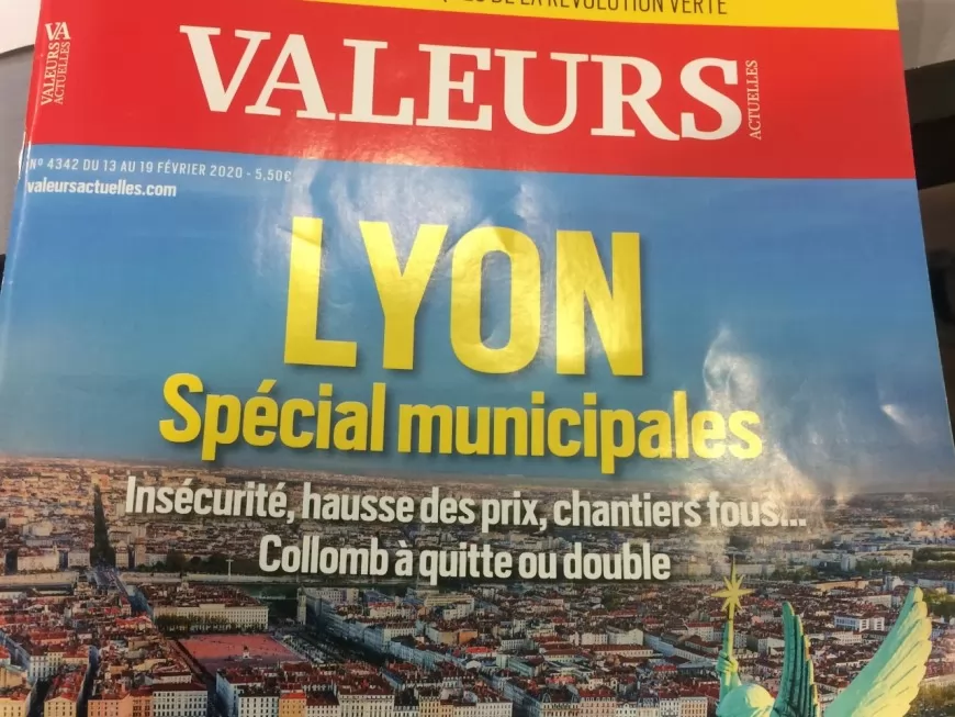 Valeurs Actuelles met son nez dans les élections à Lyon