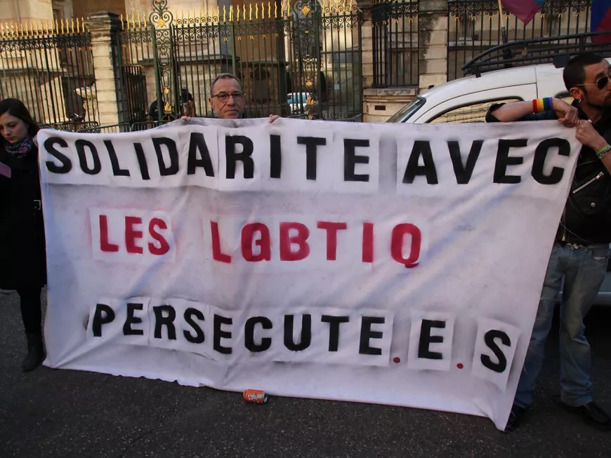 Lyon : des centaines de soutiens aux homosexuels de Tchétchénie