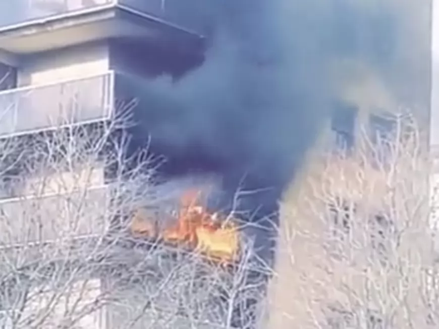 Lyon : un incendie sur un balcon ce dimanche