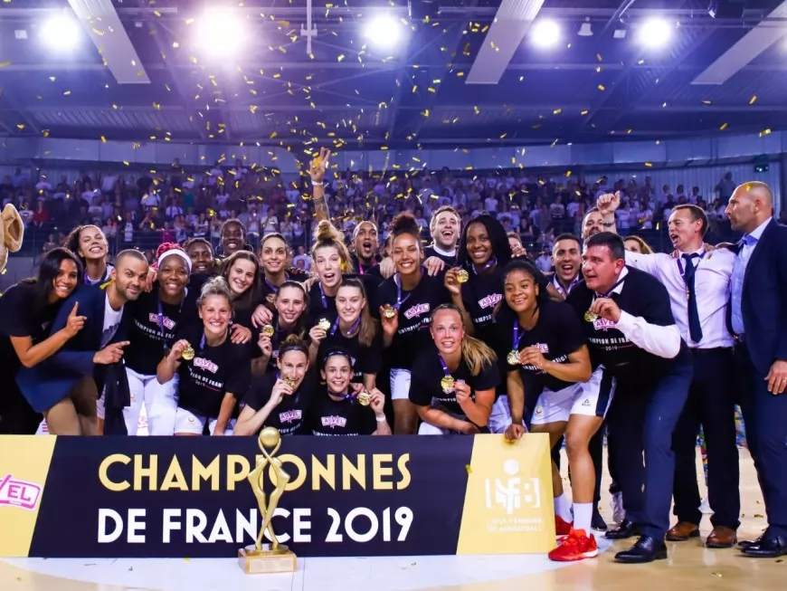 Basket : les Lyonnaises championnes de France !