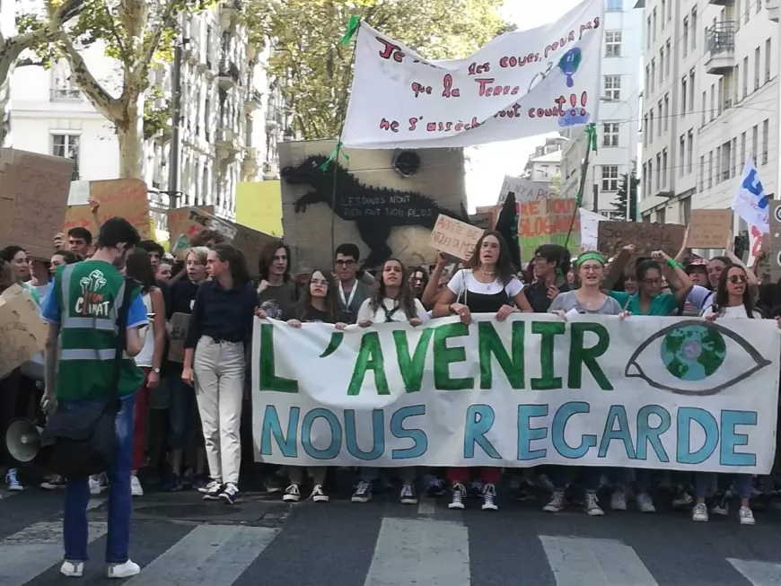 La grève des jeunes pour le climat maintenue ce vendredi à Lyon (MàJ)