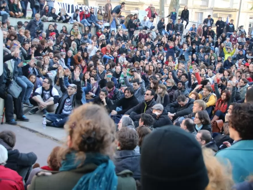 Nuit debout Lyon : près de 1000 personnes pour la première