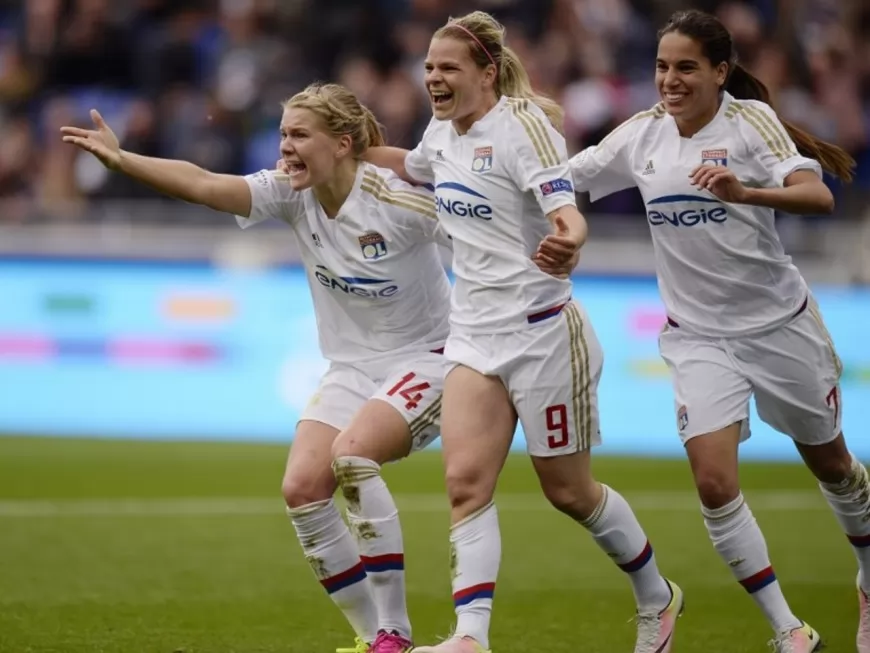 Ligue des Champions : court avantage pour l'OL féminin face à Barcelone (2-1)