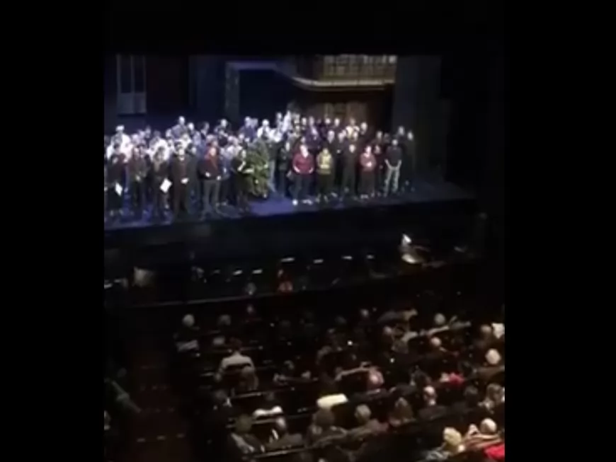 Le personnel de l’Opéra de Lyon annule une représentation devant les spectateurs - VIDEO