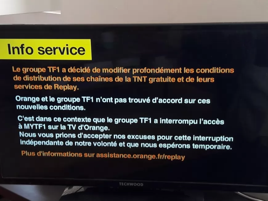 A Lyon, Orange regrette la coupure imposée par TF1