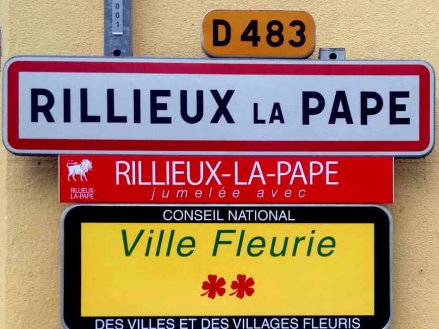 A Rillieux-la-Pape, des panneaux installés avec des fautes !
