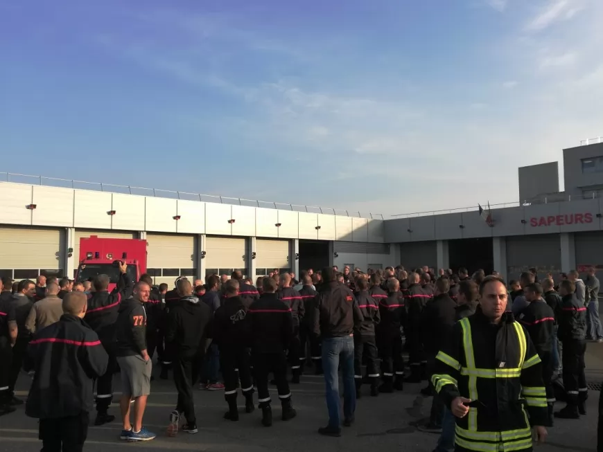Nouvelle mobilisation des pompiers du Rhône ce vendredi
