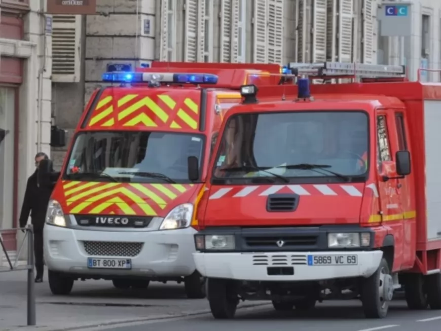 Lyon : deux motards blessés dans une collision moto-auto près de la Part-Dieu