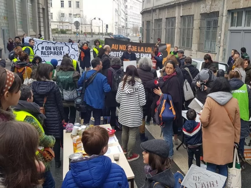 Lyon : nouvelle action contre la pollution de l’air ce lundi matin