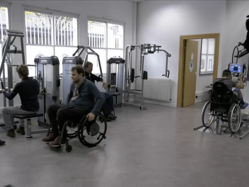 Lyon : une salle de sport dédiée aux personnes handicapées - VIDEO